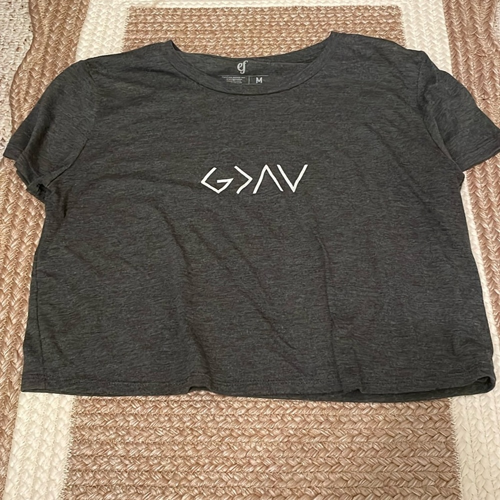 God is greater than the highs and lows shirt
